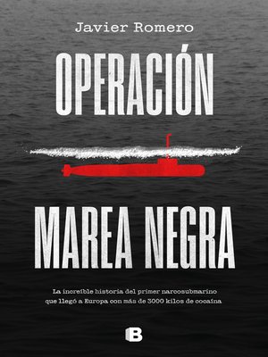 cover image of Operación marea negra